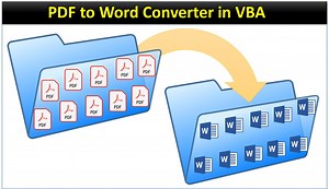 PDF to Word Converter Macro in Excel VBA - PK: An Excel Expert