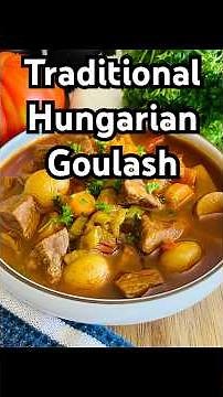 Traditional Hungarian Goulash | Easy Beef Stew
