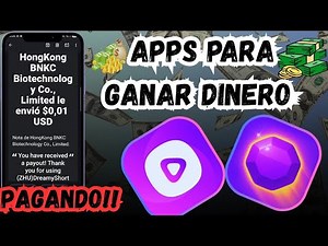 2 APPS para ganar DINER0 a PayPal | Gana Dinero Viendo VIDEOS