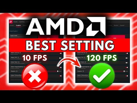 Best AMD Radeon Settings For Gaming MAX FPS & Smooth Gameplay