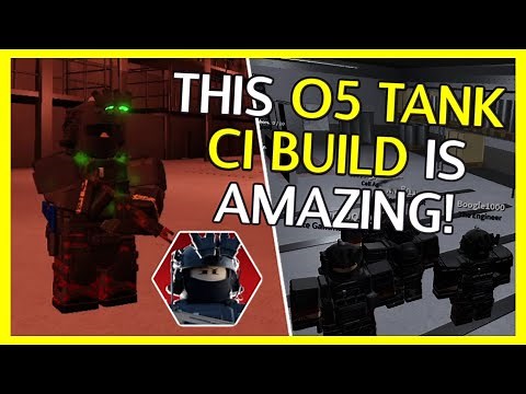 Using The BEST Tank Build With O5 UPGRADED Chaos Insurgency! (SCP Roleplay)