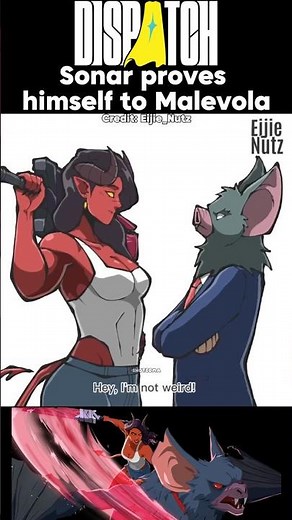 Malevola vs Sonar #shorts #dispatch #dispatchgame