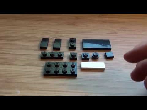 how to build a mini lego pocket knife