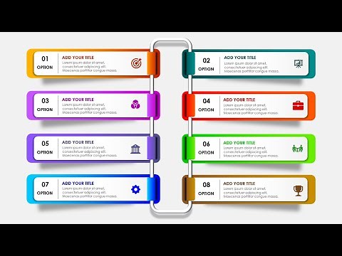 Create 8 options Infographic Slide in PowerPoint