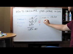 How to Calculate Your Final Grade