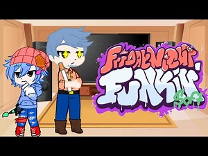 Original Fnf react to Soft fnf Week 1. Gacha club