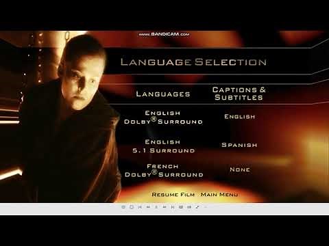 Alien 3 1999 DVD menu