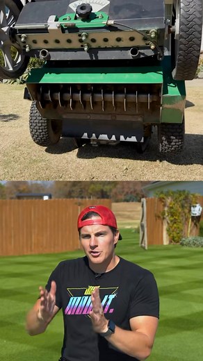 Slit Seeder 👉🏼 Results | The Lawn Tools