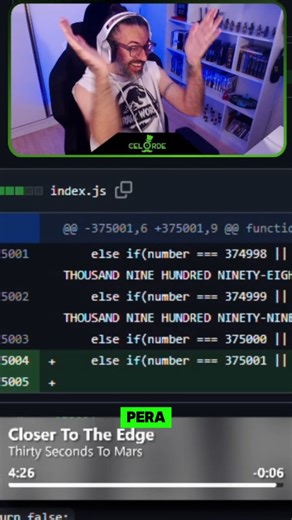 Marcelo "Celorde" Ferracin on Instagram: "is even #tech #ti #programador #javascript #celorde"