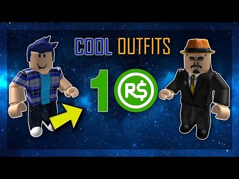 Top 9 Outfits With 1 Robux ! | Roblox