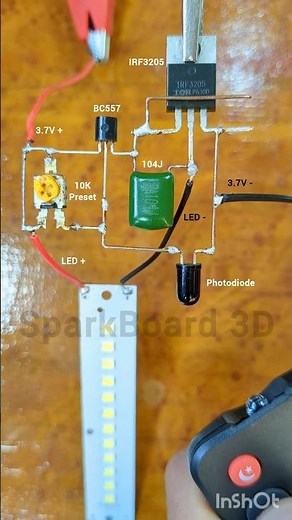 Simple remote control switch circuit #circuit #diyproject