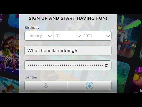 Making a Roblox Alt Account in a nutshell