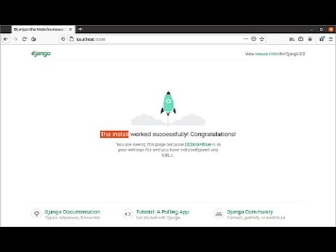 How to install and run Django on Ubuntu #python #pythonframeworks #django