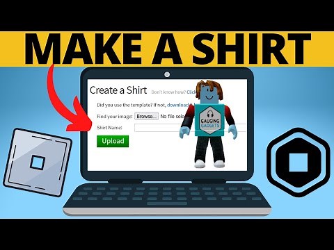 How to Make a Shirt in Roblox - Make Your Own Roblox Shirt