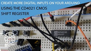 Use Shift Registers to create more Inputs in your next Arduino Project!  #ArduinoMonday