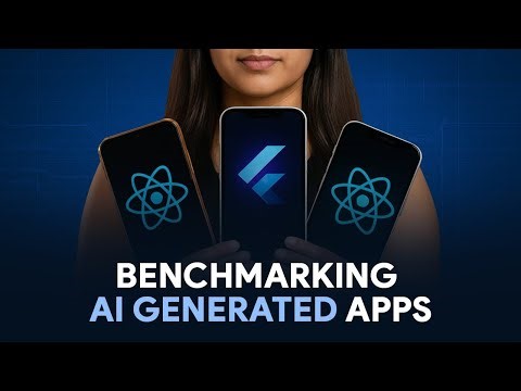 Benchmarking AI Generated Apps: Flutter vs React Native vs React
