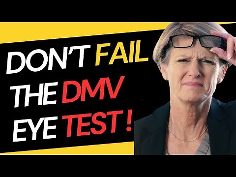 Doctor Reveals Tips To ACE Drivers License Eyesight Test | DMV Vision Test | DMV eye test