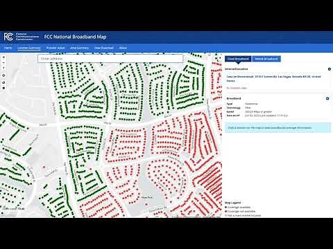 Find your Local Internet Providers Anywhere in the US - Using the FCC National Broadband Map