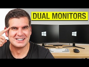 How to setup dual monitors on Windows 11