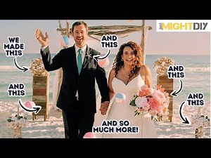 Unveiling ALL Our DIY Beach Wedding Decor + Epic Judgement Time