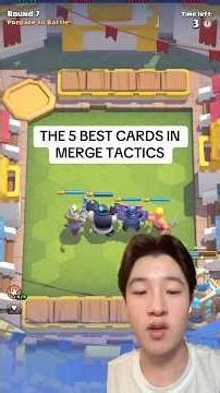 The 5 BEST Cards You NEED in Every Game of Merge Tactics!