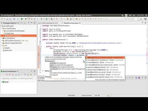 Read Excel files with Java