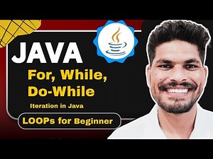 Java Loops Explained in 5 Minutes | For, While, Do-While Loop | java Iteration | learn for beginners