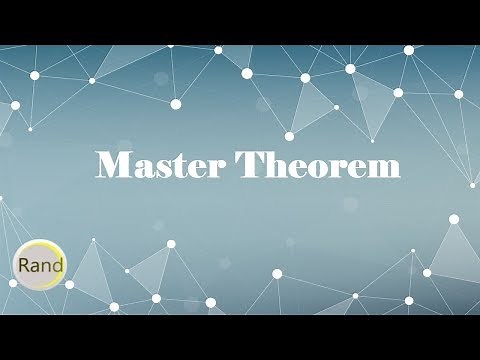 Master Theorem