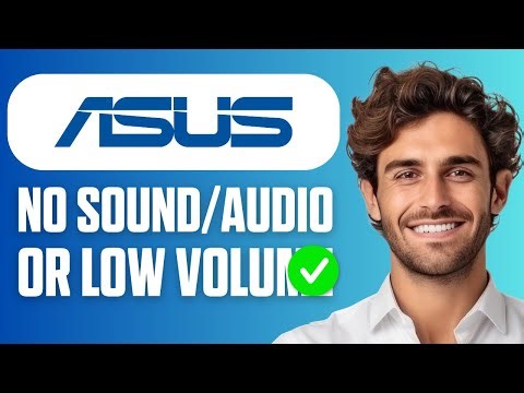 How To Fix Asus Laptop Sound Problem (No Audio / Low Volume) (Full Guide 2025)