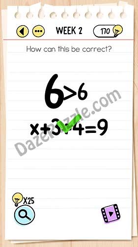 Brain Test Day 2 How can this be correct Answer