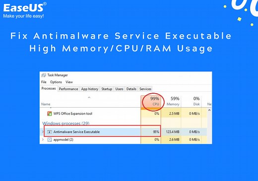 [Solved] Antimalware Service Executable High Memory/Disk Windows 11/10 2026