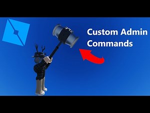 How to make custom admin commands | Roblox Studio
