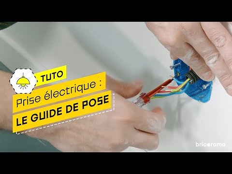 Comment installer une prise électrique encastrable ? Bricorama