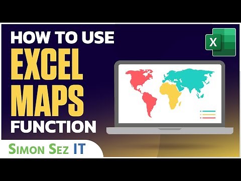 How to use the Excel Maps Function: Excel Maps Tutorial