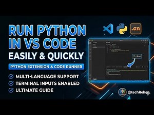 🚀 Run Python Programs in VS Code | Python Extension vs Code Runner (Best Way)