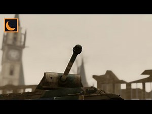 Tank Duel (Pershing VS Panther) - Roblox Studio animation with Moon Animator plugin