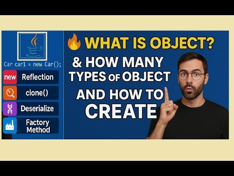What is Object in Java Explained 🔥 | Real-World Examples of Object in Java #23