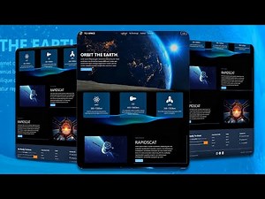 🚀Complete Responsive Space Website Using ReactJS and Tailwind CSS || Build and Deploy