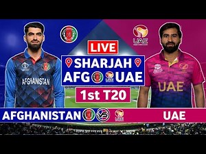 United Arab Emirates v Afghanistan 1st T20 Live Scores | UAE vs AFG 1st T20 Live Scores & Commentary