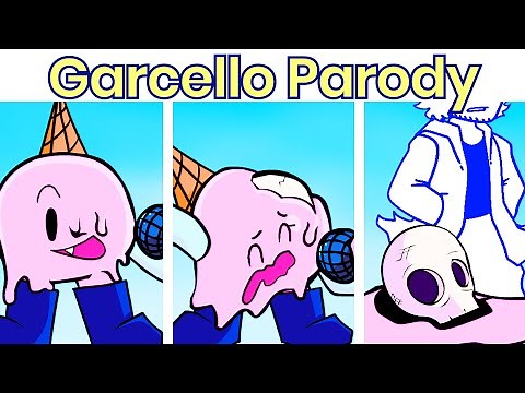 Friday Night Funkin': VS Cream {Garcello Parody) FULL WEEK [FNF Mod/Ending/HARD] - FNF Creamed Mod