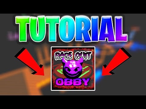 The Rage Quit Obby COMPLETE TUTORIAL (Stages 0-180)