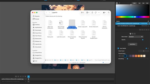 Pixelmash 2026 supercharges your creative process with new customizable layer effects presets, the ability to work on multiple files at once, and adds far more powerful ways to turn any image into gorgeous pixel art in seconds. Try them out yourself via the download at https://nevercenter.com/pixelmash #pixelart #gamedev #digitalart #8bit #픽셀아트 #ドット絵 #dotpict | Nevercenter