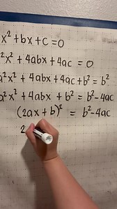 10K views · 686 reactions | Other way of deriving the quadratic formula殺 | Titser Gaming | Facebook