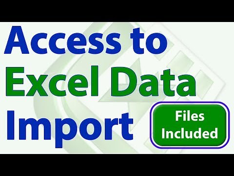 Access to Excel Data Import