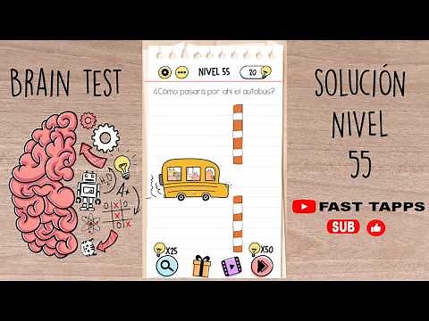 Brain Test: Acertijos Engañosos | Solución nivel 55 (español)