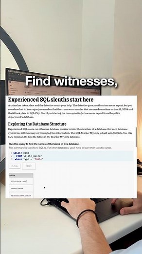 Learn SQL in ONE WEEKEND #softwareengineer #coding #sql #tech