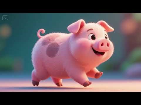 Little Piggy Waddle — Silly Farm Dance for Kids
