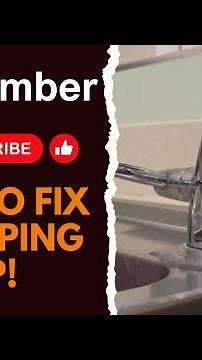 HOW To fix a dripping tap!