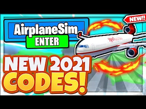 (2021) AIRPLANE SIMULATOR CODES *FREE CASH* ALL NEW SECRET OP ROBLOX AIRPLANE SIMULATOR CODES!