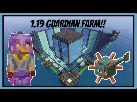 GUARDIAN FARM | Java Minecraft 1.19 | Tutorial